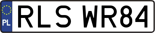 RLSWR84