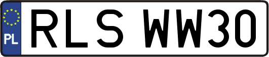 RLSWW30
