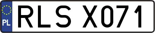 RLSX071