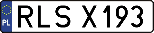 RLSX193