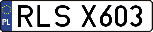RLSX603