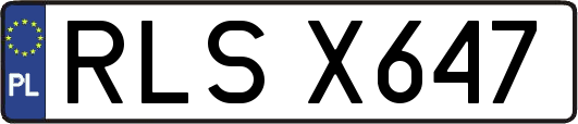 RLSX647