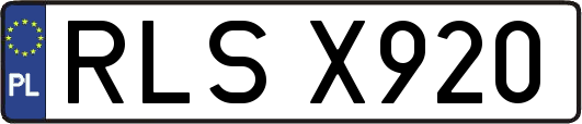RLSX920