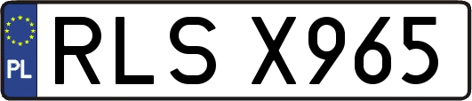 RLSX965