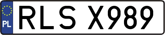 RLSX989