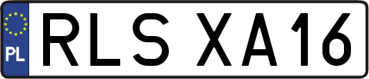 RLSXA16