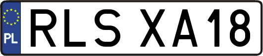 RLSXA18