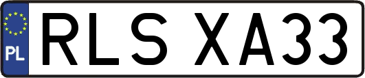 RLSXA33