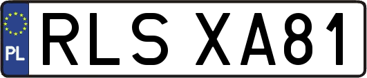 RLSXA81