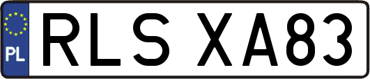 RLSXA83