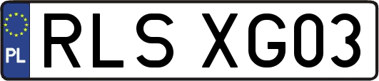 RLSXG03