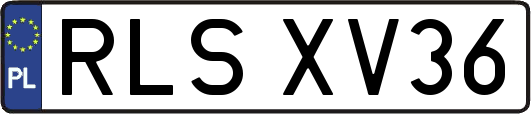 RLSXV36