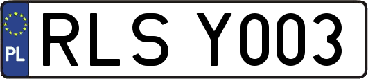 RLSY003
