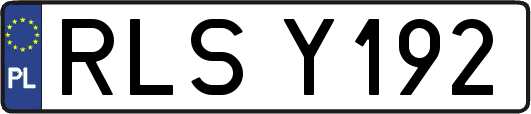 RLSY192