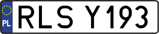 RLSY193