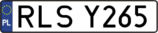 RLSY265