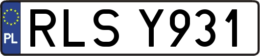 RLSY931