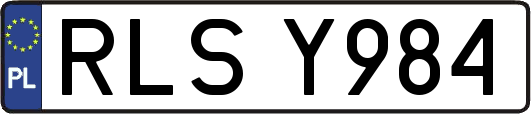 RLSY984