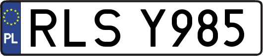 RLSY985