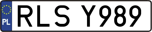 RLSY989