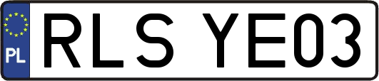 RLSYE03