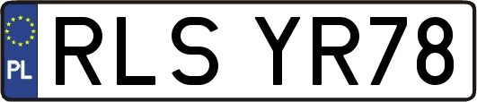 RLSYR78