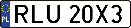 RLU20X3