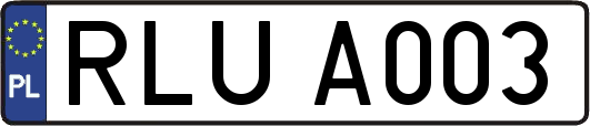 RLUA003