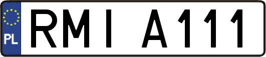 RMIA111