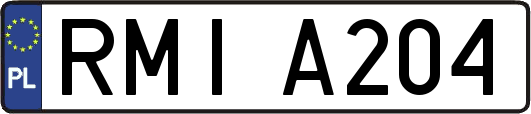 RMIA204