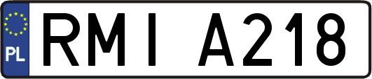 RMIA218