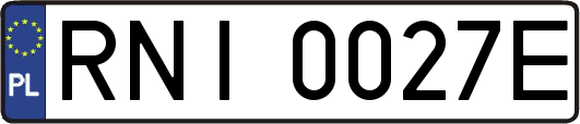 RNI0027E