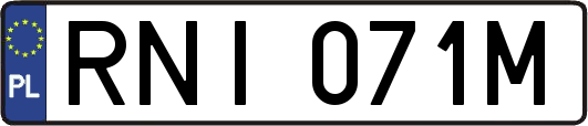 RNI071M