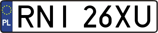 RNI26XU