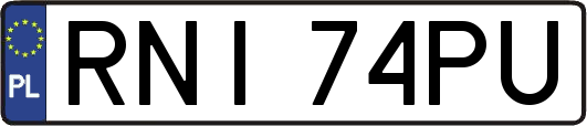 RNI74PU