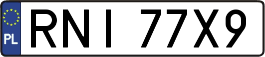 RNI77X9