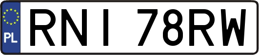 RNI78RW