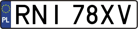 RNI78XV