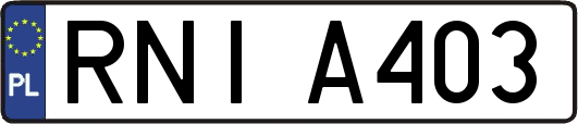 RNIA403