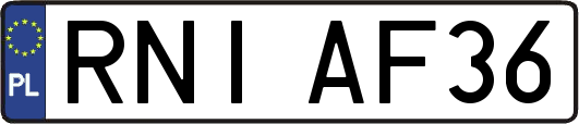 RNIAF36