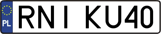 RNIKU40