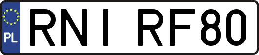 RNIRF80