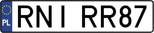 RNIRR87