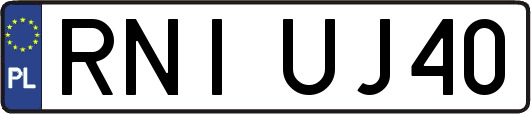 RNIUJ40