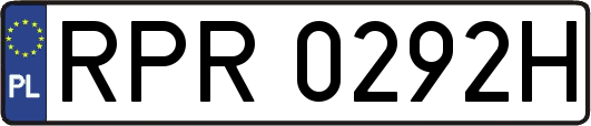 RPR0292H