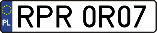 RPR0R07