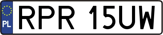 RPR15UW