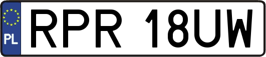 RPR18UW