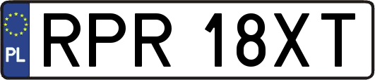RPR18XT