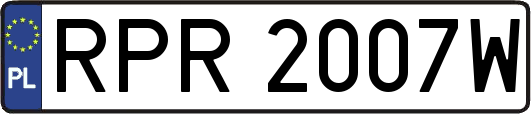 RPR2007W